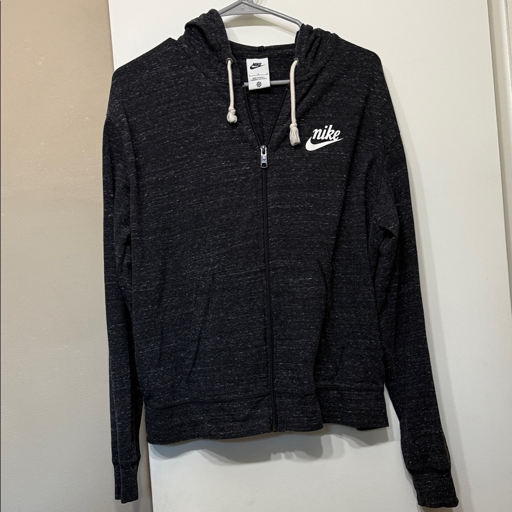 Nike Charcoal Full-Zip Hoodie